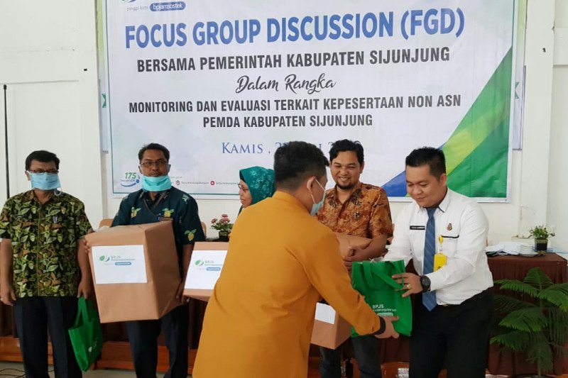 BP Jamsostek Sijunjung tandatangani kesepakatan perlindungan guru honorer