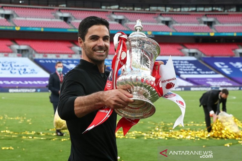 Antar Arsenal juara Piala FA, Arteta: ini permulaan bagus