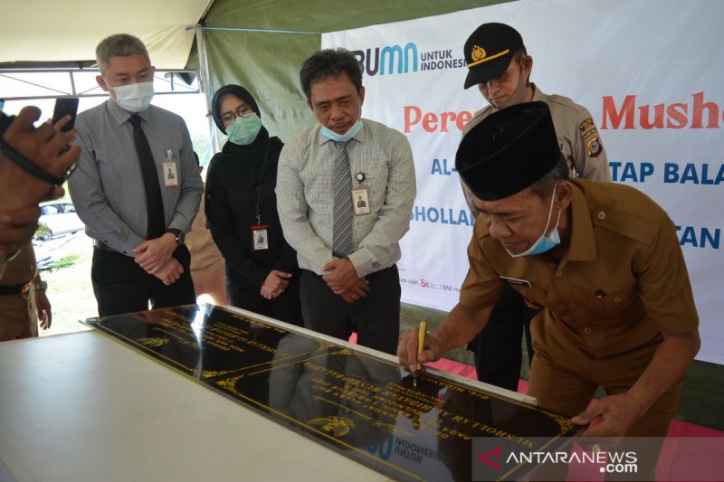Wali Kota Palu resmikan mushala di huntap Balaroa