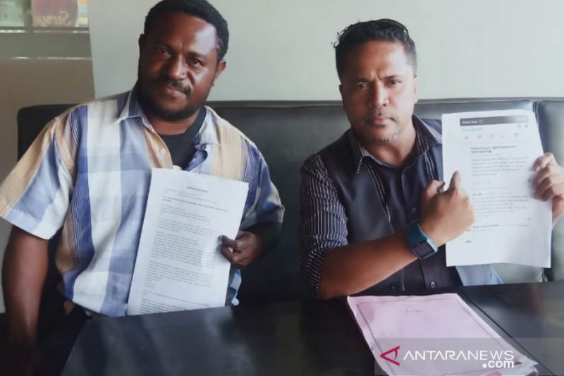 Bupati Mamberamo Raya lapor ke polisi terkait pencemaran nama baik
