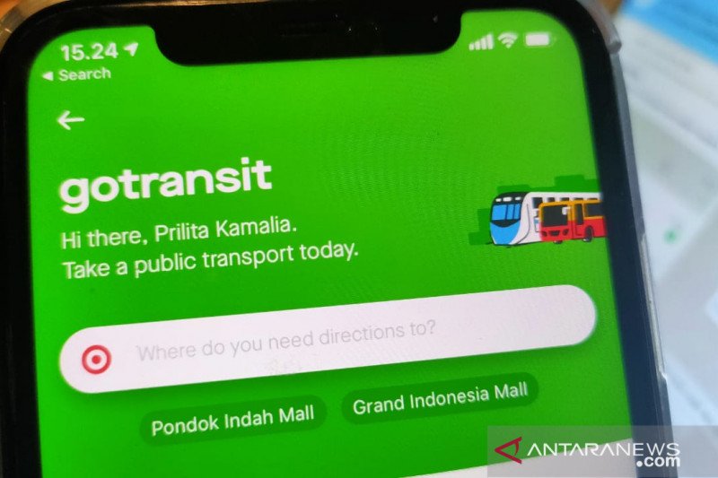 Gojek kenalkan fitur GoTransit untuk permudah perjalanan multimoda