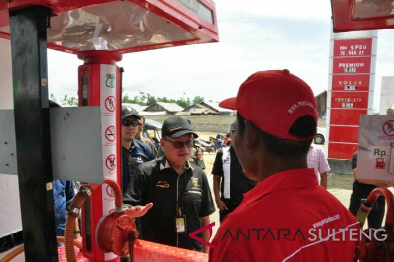 Pertamina bangun tiga SPBU BBM satu harga di Sulteng