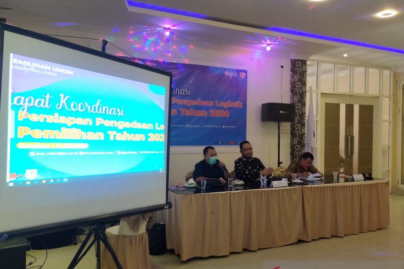 KPU Kaltara konsolidasikan pengadaan logistik pilkada di Nunukan