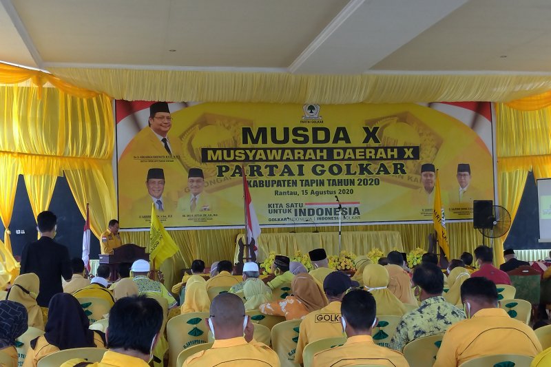 DPD Partai Golkar Tapin laksanakan Musda X
