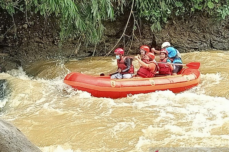 Kerugian operator arung jeram dampak pandemi COVID-19 capai Rp39,9 miliar