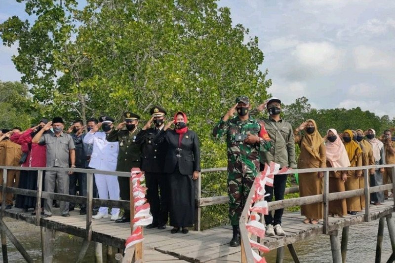 Bupati Bengkalis Riau minta pengembangan wisata mangrove ditingkatkan tarik wisatawan