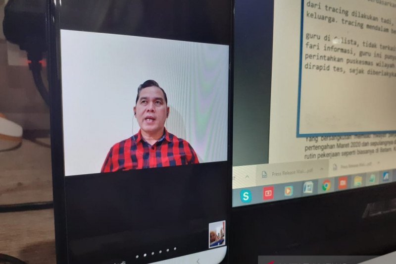 Dinas Kesehatan Batam telusuri warga takziah pasien COVID-19