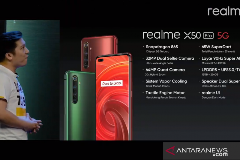 Realme X50 Pro 5G hadir di Indonesia