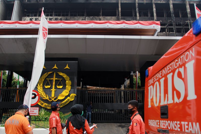 Bareskrim periksa 19 saksi  untuk selidiki kebakaran Gedung Kejagung