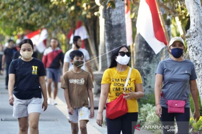 Sanksi Pelanggar Aturan Masker di Bali