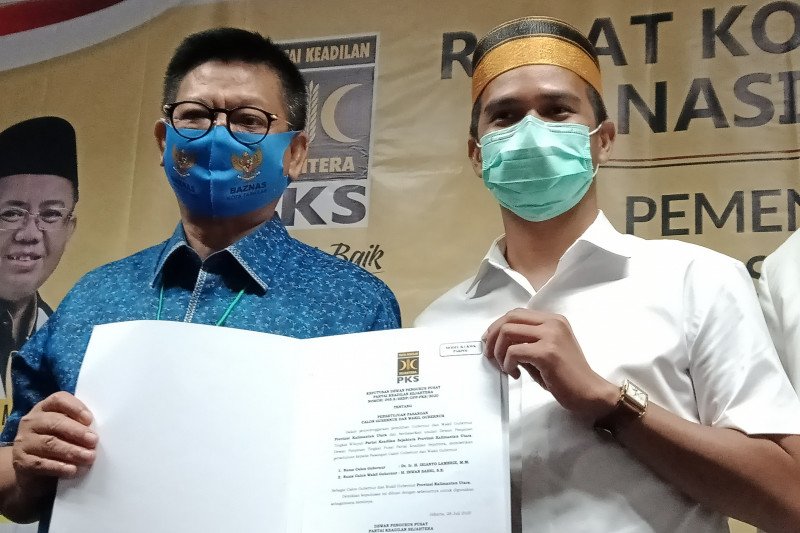 Pasangan IRAW mendapat rekomendasi dukungan dari PKS