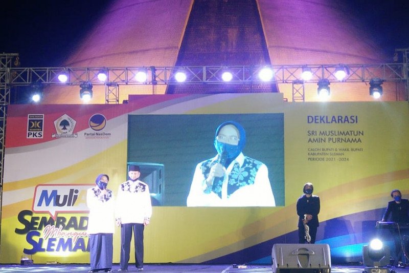 Koalisi NasDem-Golkar-PKS mengusung petahana di Pilkada Sleman