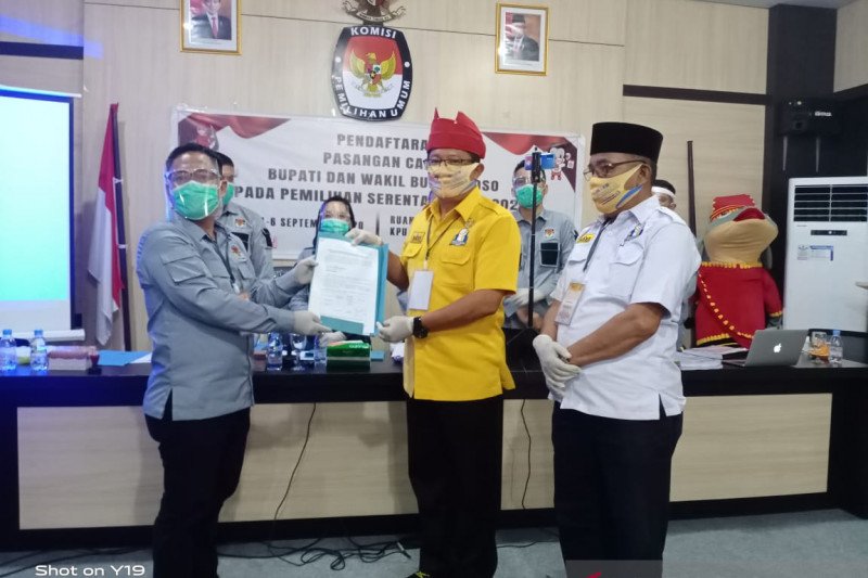 Pasangan Darmin-Amjad mendaftar di KPU penuhi syarat