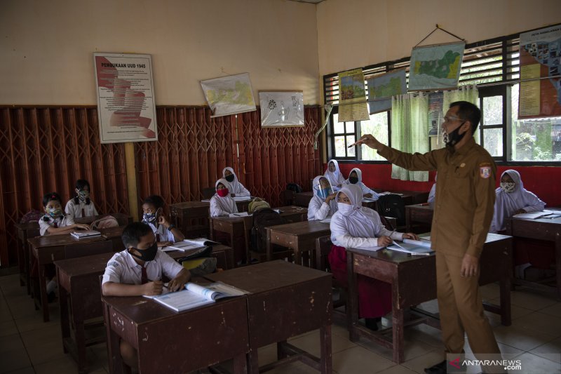 SD Di Banyuasin Gelar Pembelajaran Tatap Muka