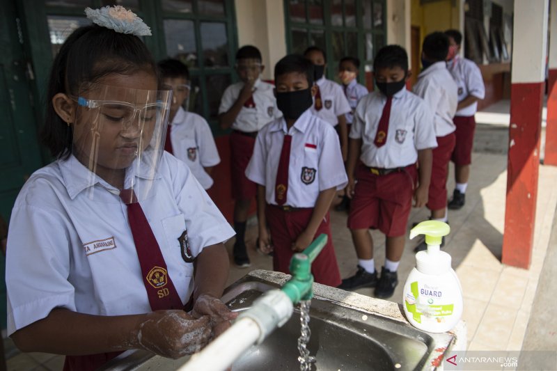 SD Di Banyuasin Gelar Pembelajaran Tatap Muka