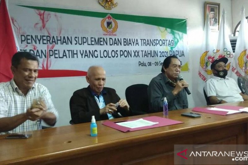 Gubernur Sulteng bantu uang suplemen dan transport atlet PON berprestasi