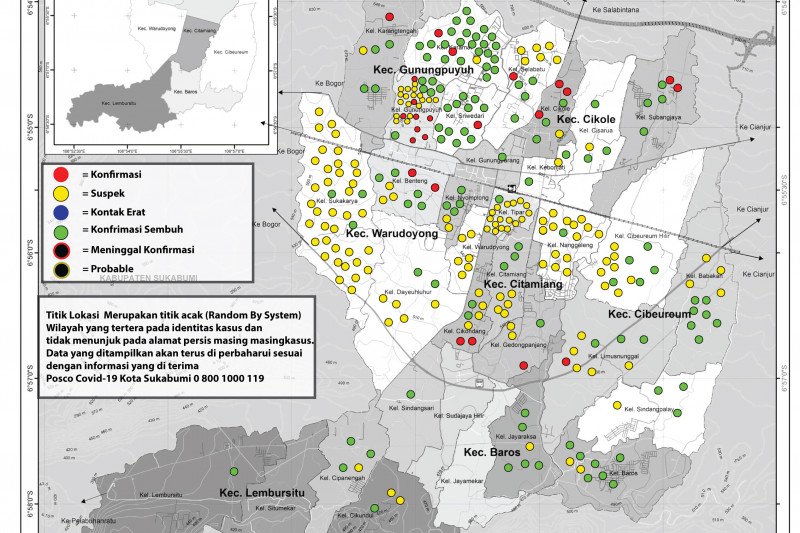 Warga Sukabumi positif COVID-19 bertambah tujuh orang