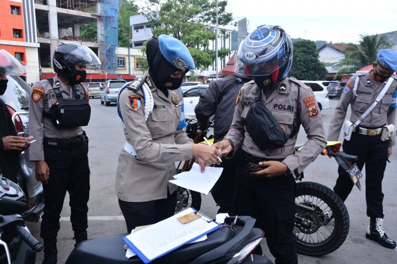 Polda Papua kembali gelar penegakkan disiplin personel