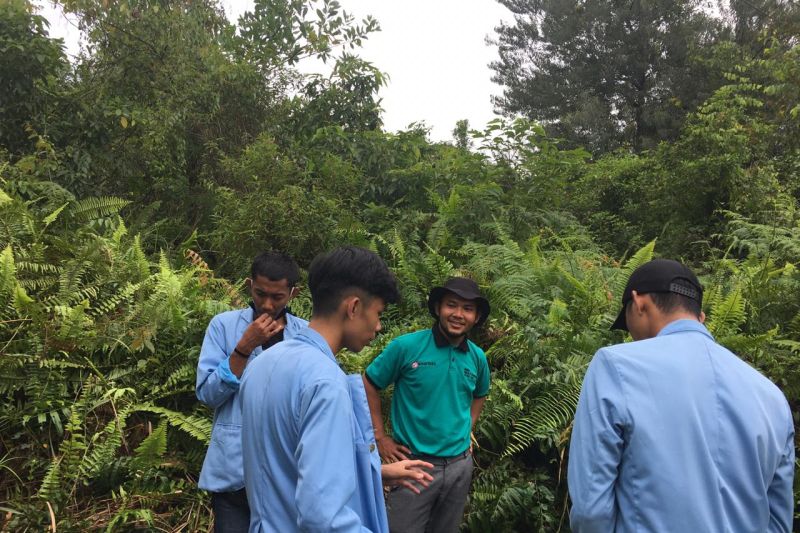 Mahasiswa Kukerta UR pelajari penanganan karhutla MPA di Sungai Apit