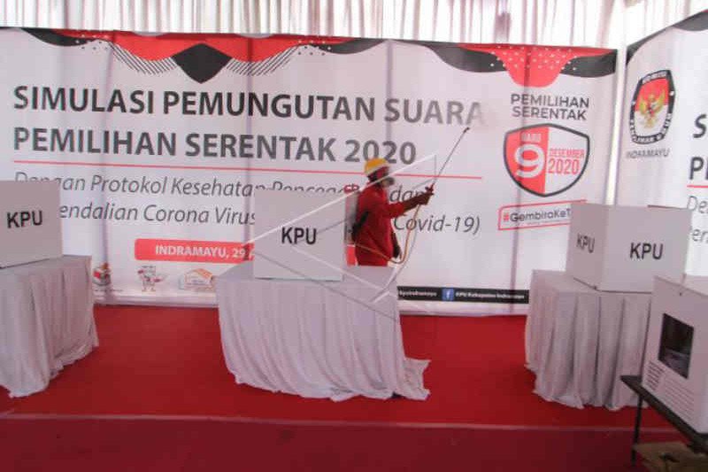 KPU Indramayu sediakan bilik khusus '37,3 derajat Celsius' pada pilkada