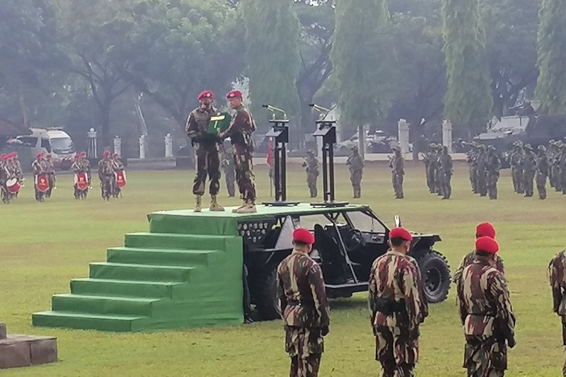 Brigjen TNI Mohamad Hasan kelahiran Bandung, resmi jabat Danjen Kopassus