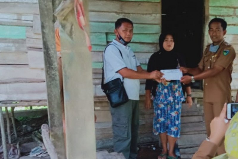 Baznas Pesisir Selatan bangun tiga rumah layak huni di Rawang Gunung Malelo Surantih