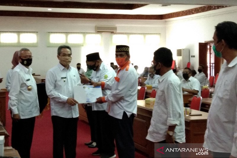 Bantul mengapresiasi peran lurah desa dalam penanggulangan wabah COVID-19