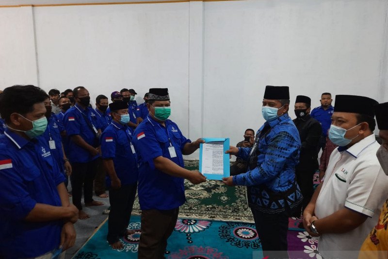 Kukuhkan Relawan di Dayun, Alfedri-Husni targetkan 70 persen suara di Pilkada Siak