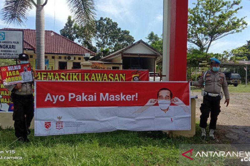 Ratusan masyarakat OKU terjaring razia masker