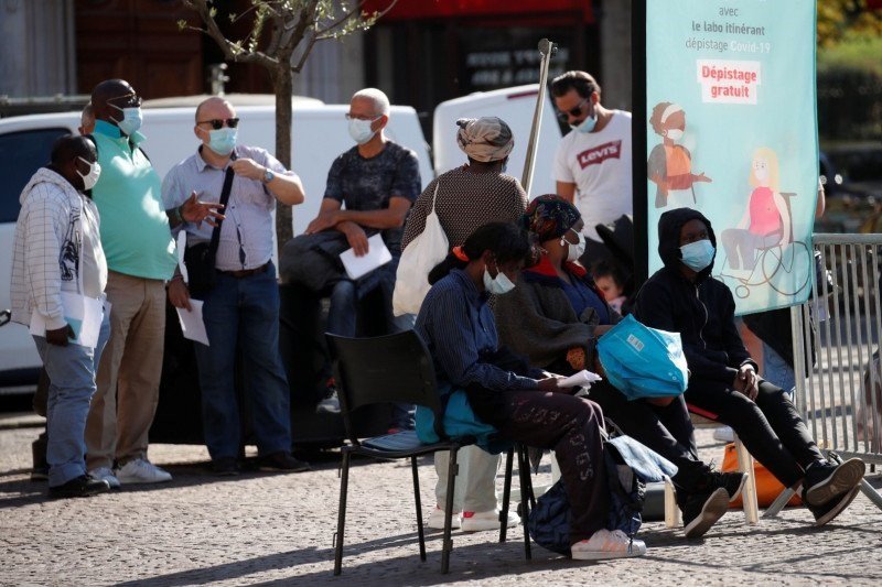 Prancis catat lonjakan harian drastis 8.051 kasus COVID-19