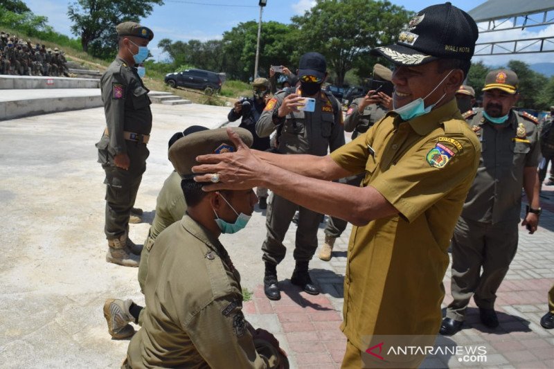 Satpol-PP Palu diminta untuk tingkatkan pengawasan protokol kesehatan