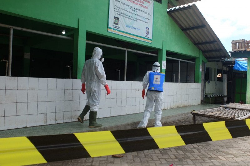 Kulon Progo tutup Pasar Pripih antisipasi penyebaran COVID-19