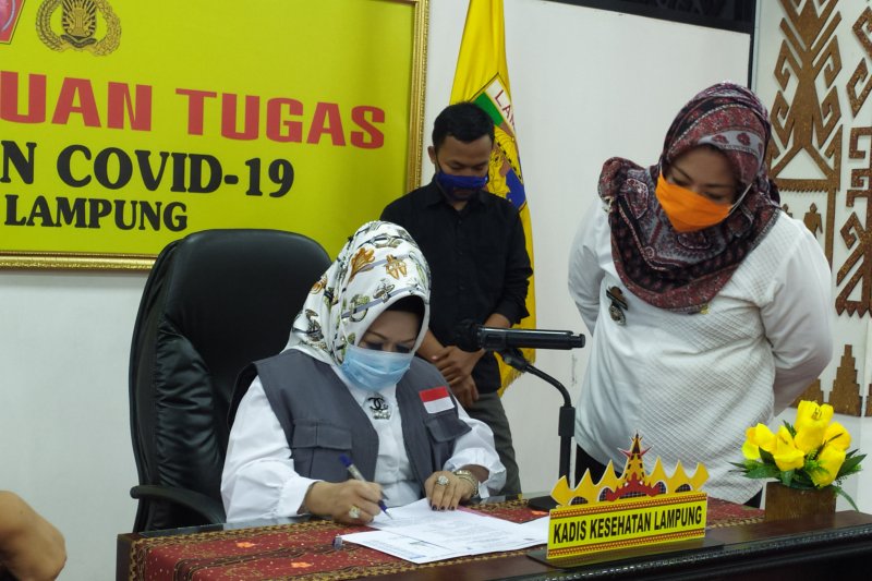 Penambahan kasus COVID-19 di Lampung bertambah 16 total 778 kasus