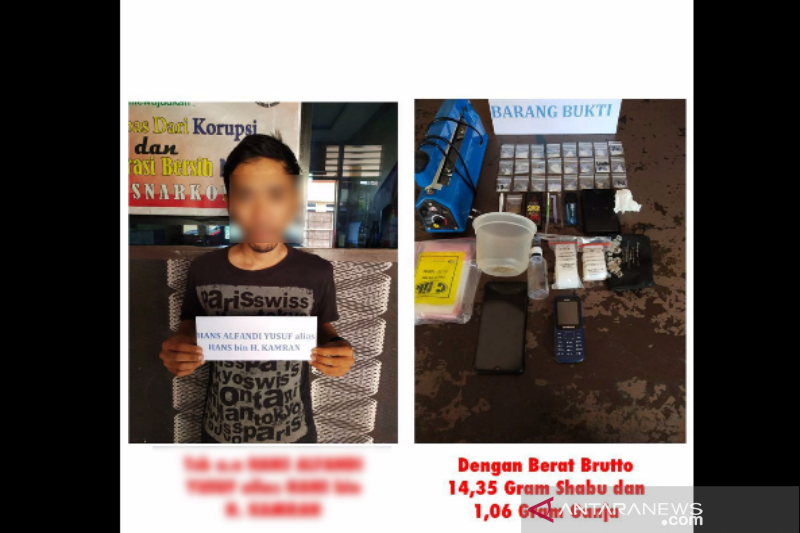 Polisi tangkap seorang pemuda diduga edarkan sabu-sabu di Kendari