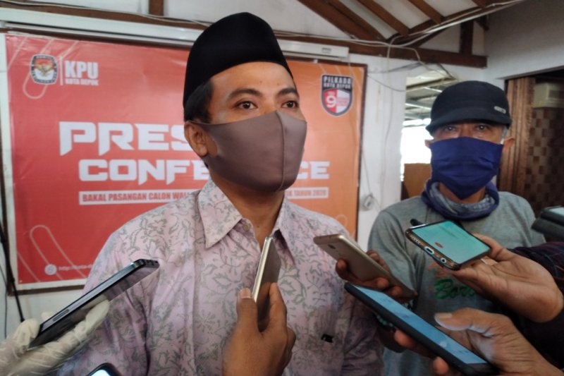 KPU Depok tetapkan dua pasangan calon maju Pilkada 2020