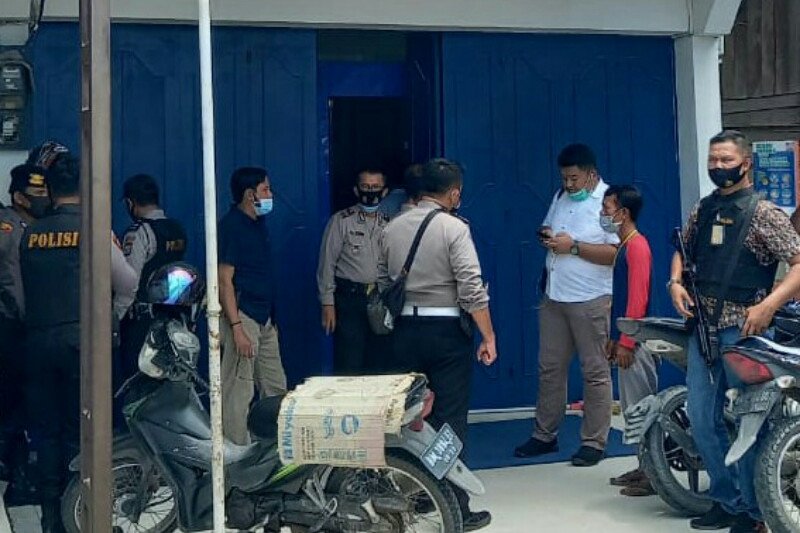 BRI Unit Sebangar Bengkalis dirampok, ratusan juta digasak