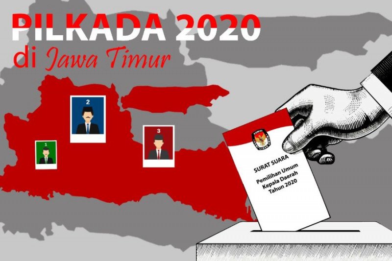 Kpu Jatim Dua Daerah Kandidatnya Lawan Bumbung Kosong Di Pilkada 2020 Antara News