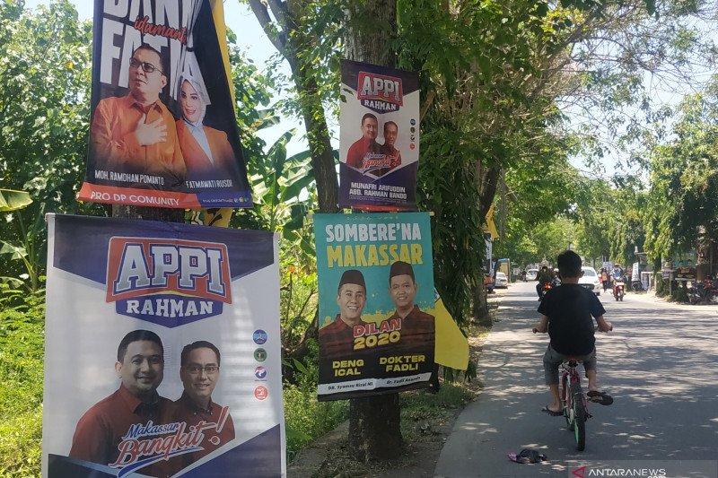 Pilkada 2020, KPU Makassar larang pemasangan APK di 26 titik strategis