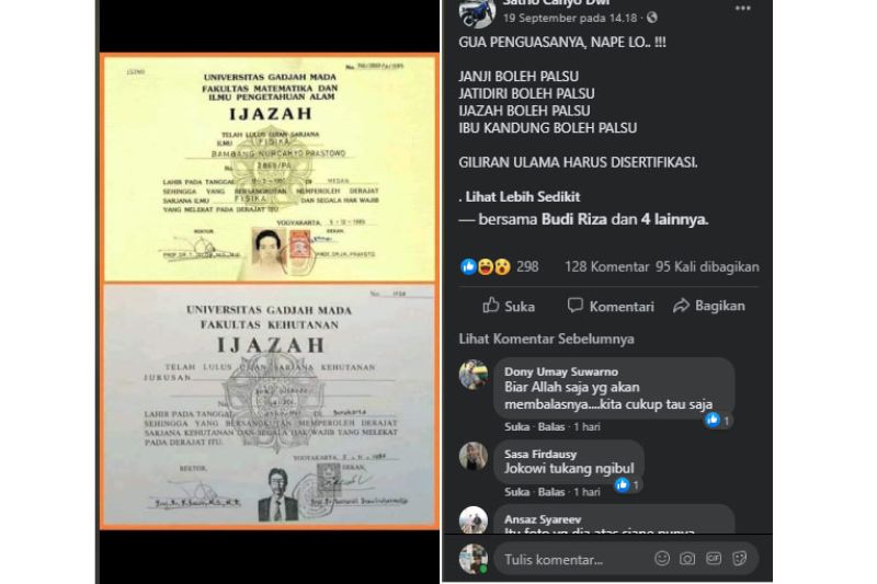 Bareskrim Polri tangkap penggugat ijazah Presiden Jokowi