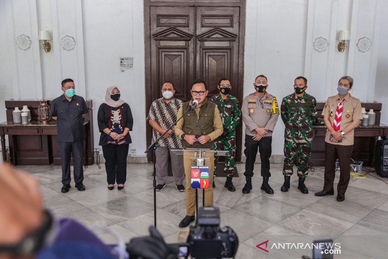 Kota Bogor kembali ke zona merah karena tiga faktor, apa saja?