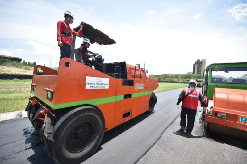 Aspal Pertamina dukung kontrak perawatan Sirkuit Sentul senilai Rp 15 miliar