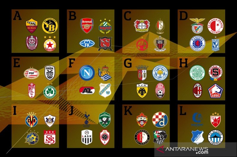 Undian Liga Europa: Milan dan Napoli di grup berat