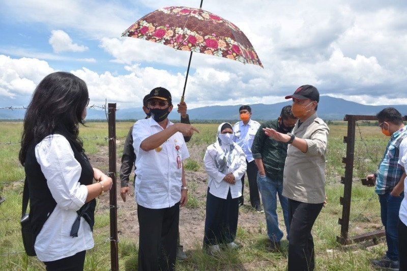 Gubernur Sulteng tinjau lokasi penggembalaan sapi di Poso