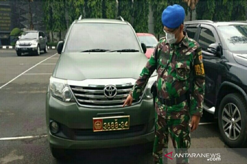 Mobil dinas militer dipakai warga sipil, Puspomad panggil purnawirawan