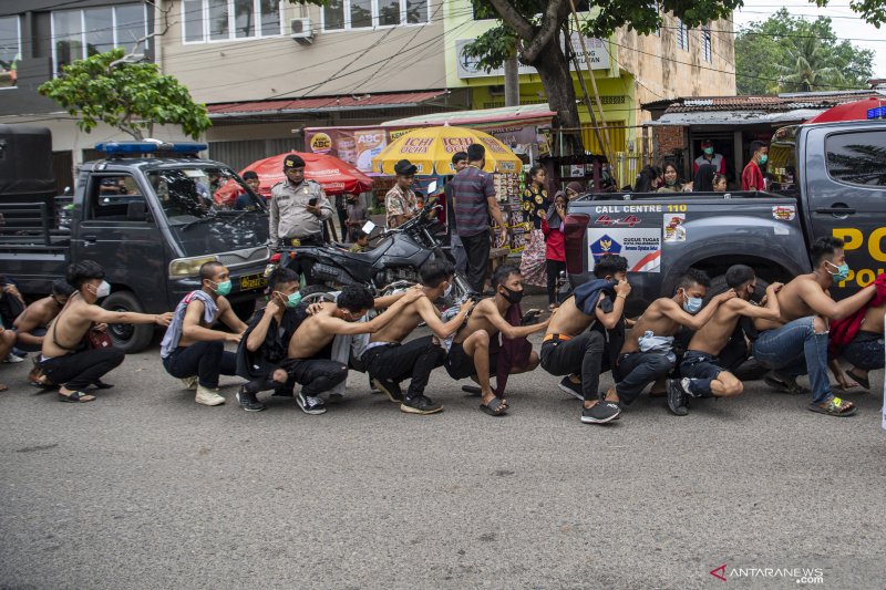 Polisi Amankan Pelajar di Palembang