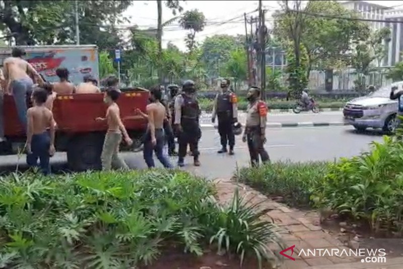 Polda amankan kelompok anarko dari luar Jakarta, termasuk Bogor dan Bandung