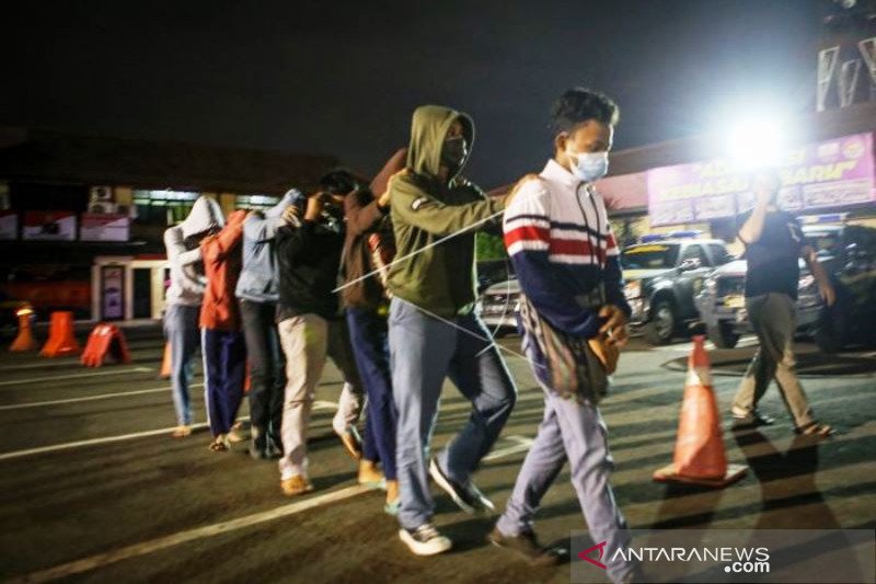 Polisi Amankan Pelajar Di Kota Tangerang