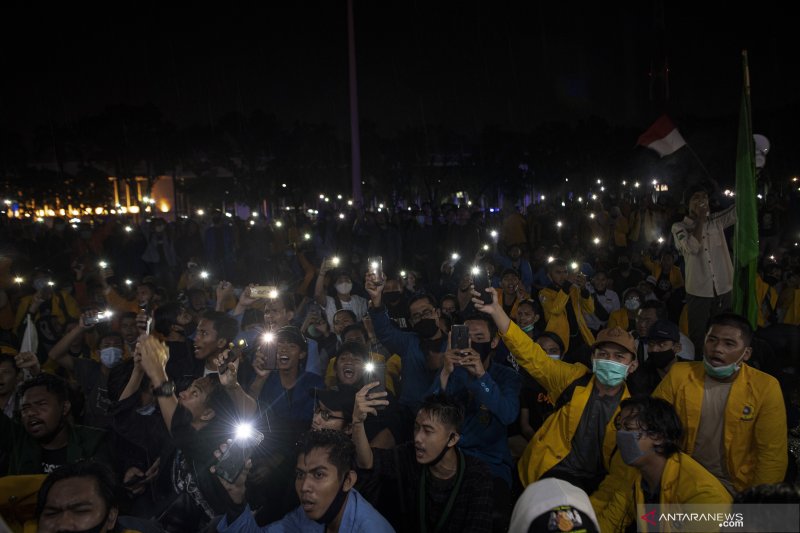 AKSI TOLAK OMNIBUS LAW DI PALEMBANG