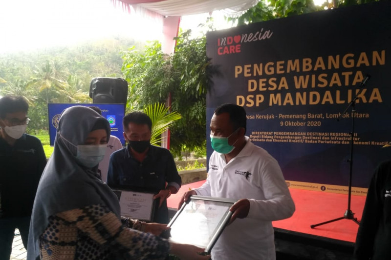 Senaru dan Kerujuk rujukan Pengembangan DSP Mandalika di KLU