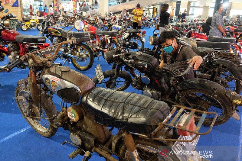 Pameran motor klasik di Solo 1